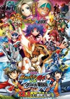 دانلود انیمه Inazuma Eleven Go vs. Danball Senki W Movie با ترجمه فارسی و پخش آنلاین